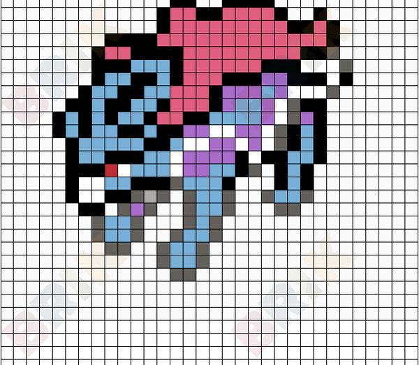 Pokemon - Suicune Gen 3 Menu Sprite