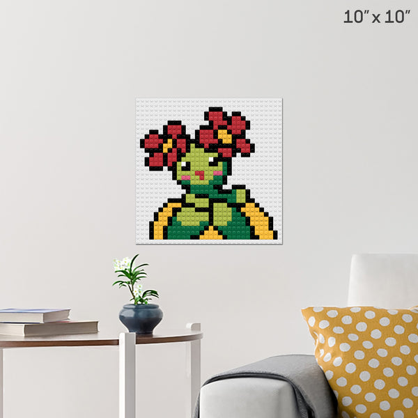 Pokemon Bellossom Brick Poster
