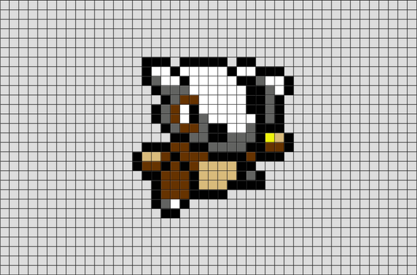 Pokemon Cubone Pixel Art