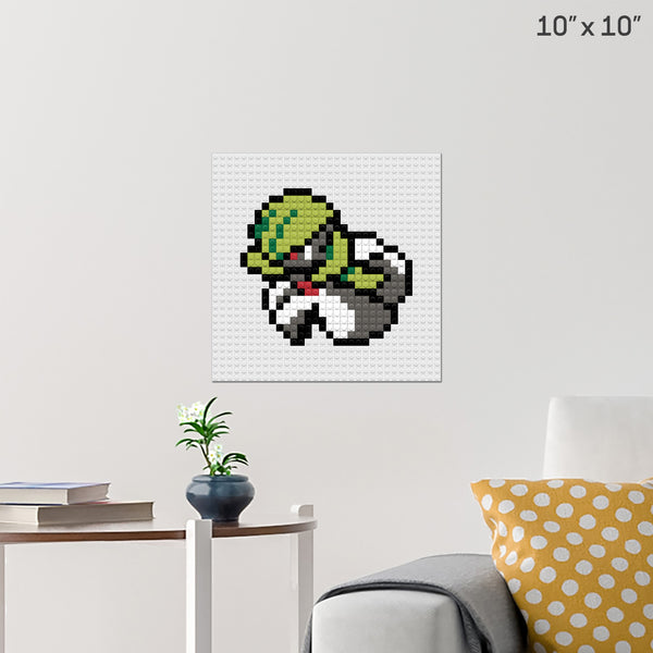 Pokemon Gardevoir Brick Poster