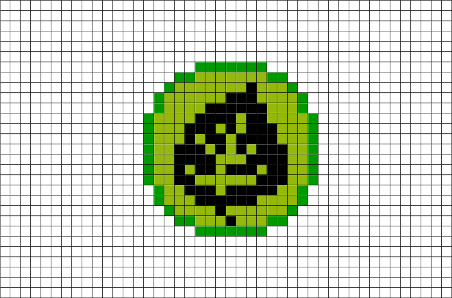 Pokemon Type Symbols Pixel Art
