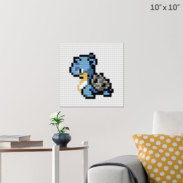 Pokemon Lapras Brick Poster