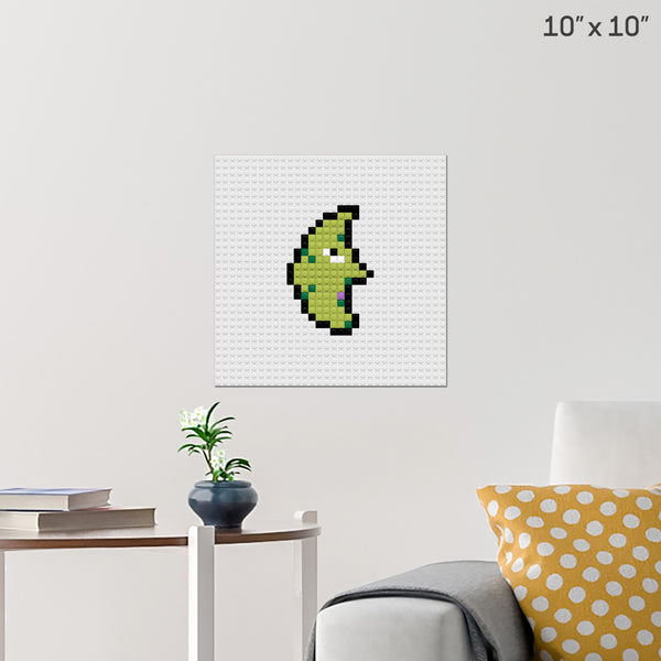Pokemon Metapod Brick Poster