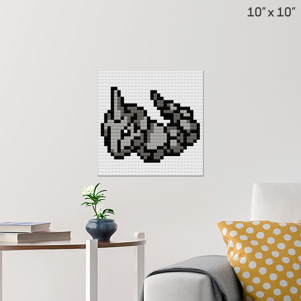 Pokemon Onix Brick Poster