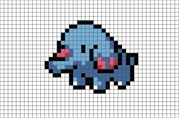 Pokemon Phanpy Pixel Art