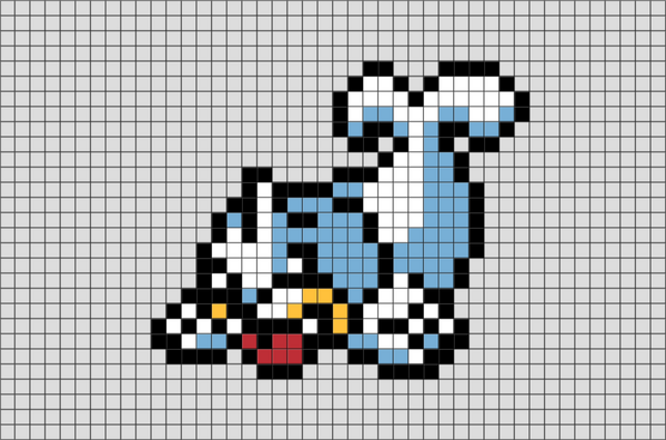 Pokemon Seel Pixel Art