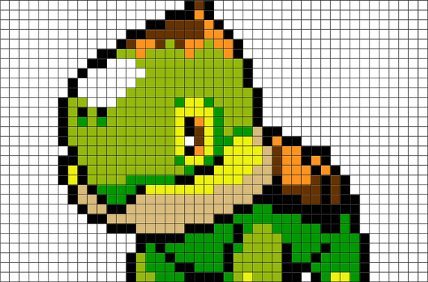 Pokemon Turtwig Pixel Art