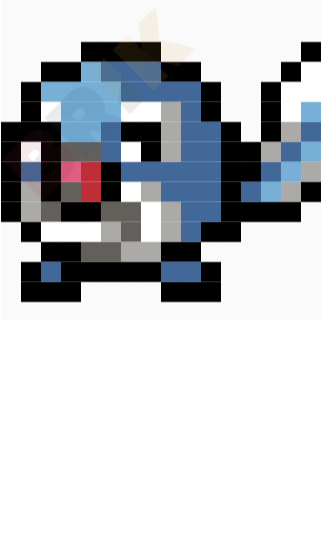 Poliwag Pixel Art