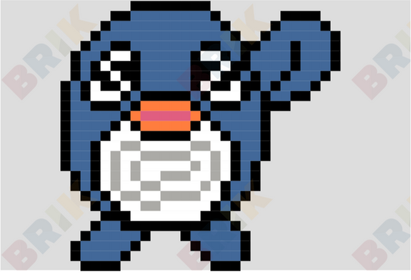 Poliwag Pixel Art