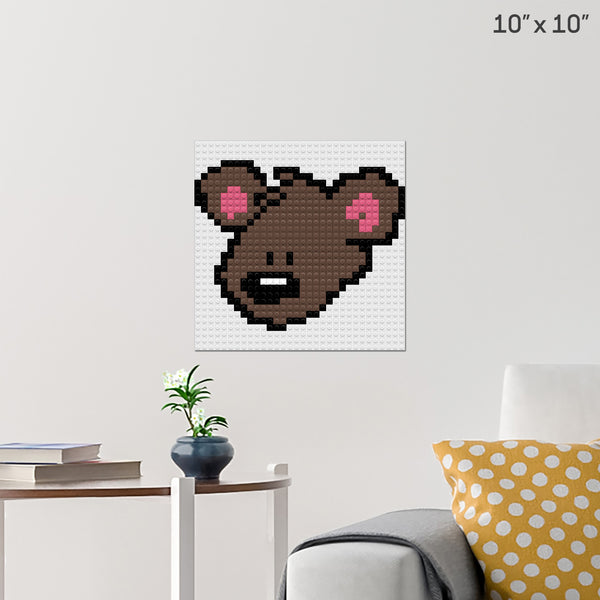 Pookie Brick Poster
