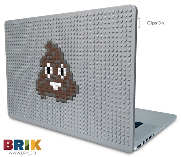 Poop Emoji Laptop Case