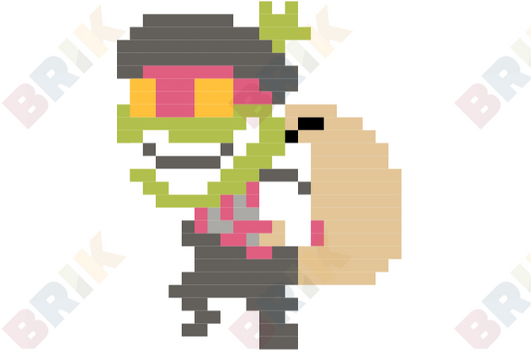 Popple Pixel Art