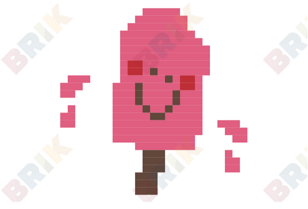 Popsicle Pixel Art