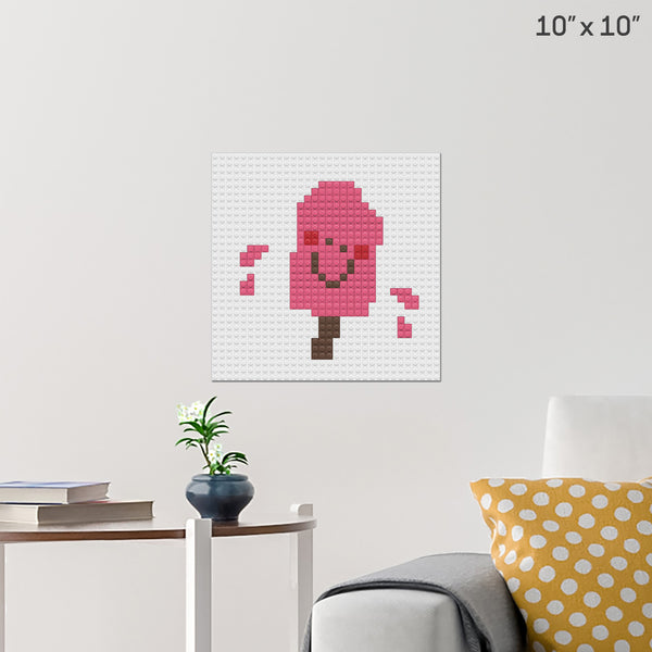 Popsicle Brick Poster