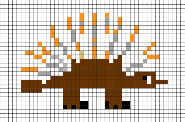 Porcupine Pixel Art