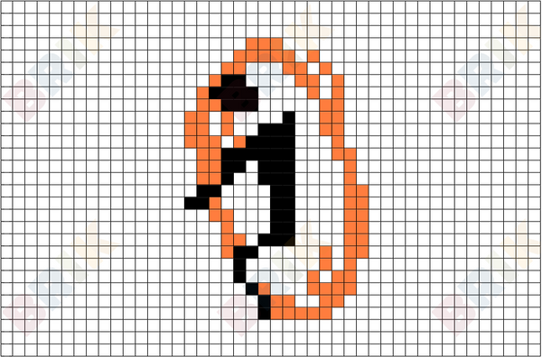 Portal Part 1 Pixel Art