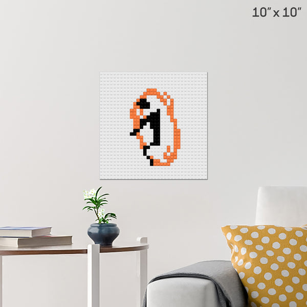 Portal Part 1 Brick Poster