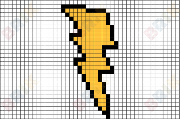 Power Rangers Pixel Art