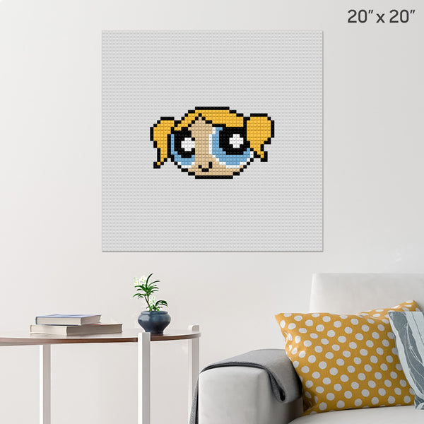 Powerpuff Girls Bubbles Brick Poster