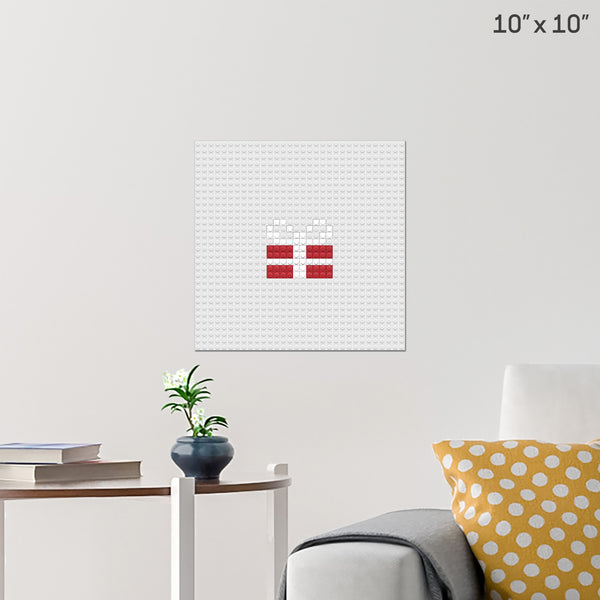 Present Brick Poster