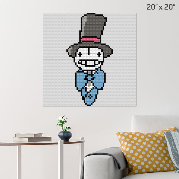Prince Kakashi Brick Poster