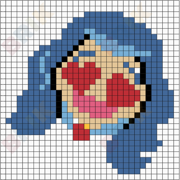 Princess Evie Pixel Art
