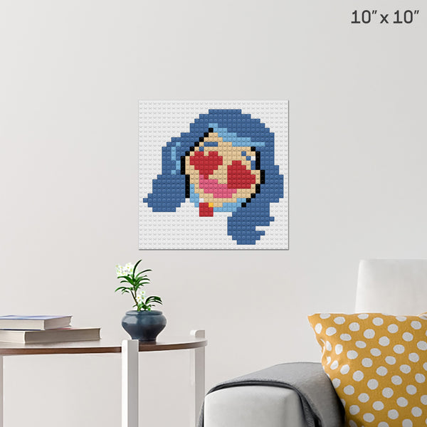 Princess Evie Brick Poster