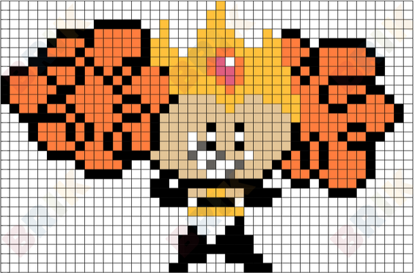 Princess Morbucks Pixel Art