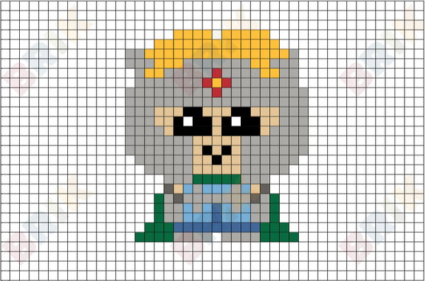 Professor Chaos Pixel Art
