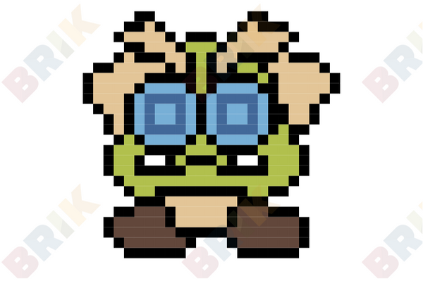 Professor Frankly Pixel Art