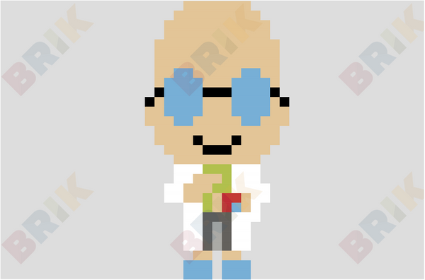 Professor Hubert J. Farnsworth Pixel Art