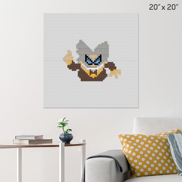Professor Pippy Pee-Pee Poopypants Brick Poster