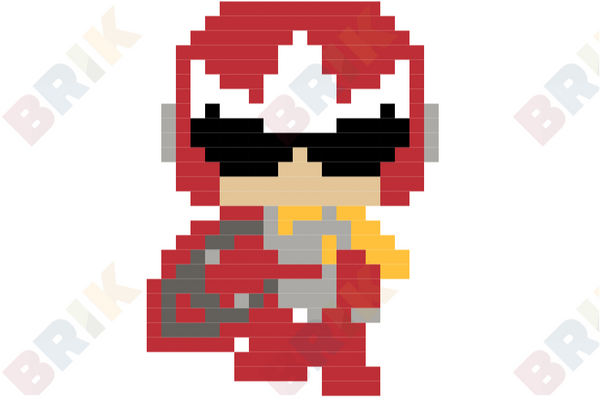 Proto Man Pixel Art