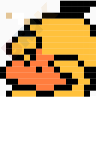 Psyduck Pixel Art