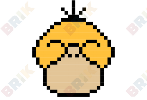 Psyduck Pixel Art