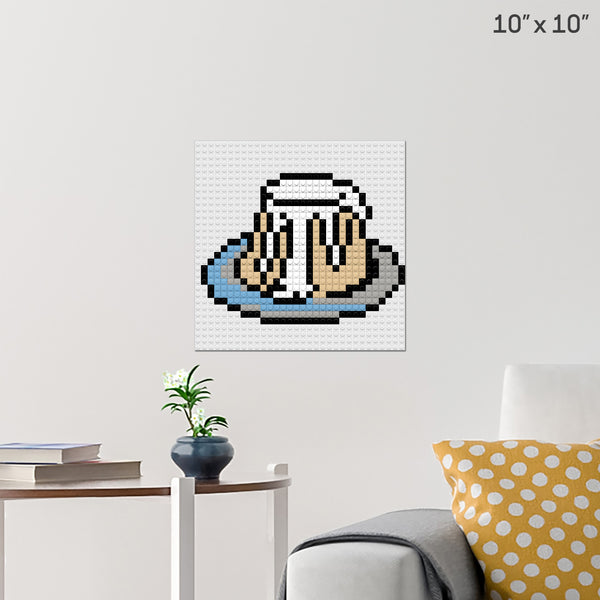 Pudding Brick Poster
