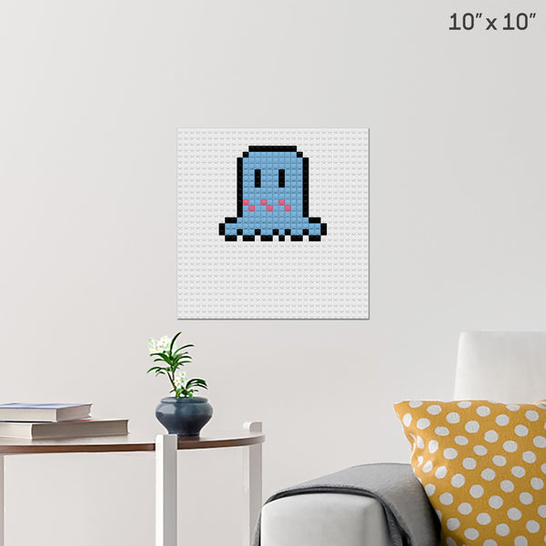 Puddle Slime Brick Poster