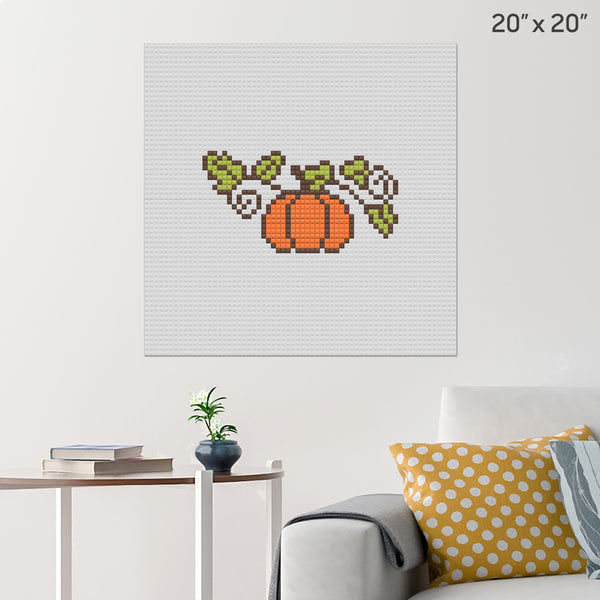 Pumpkin Brick Poster