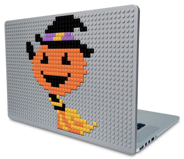 Pumpkin Witch Laptop Case