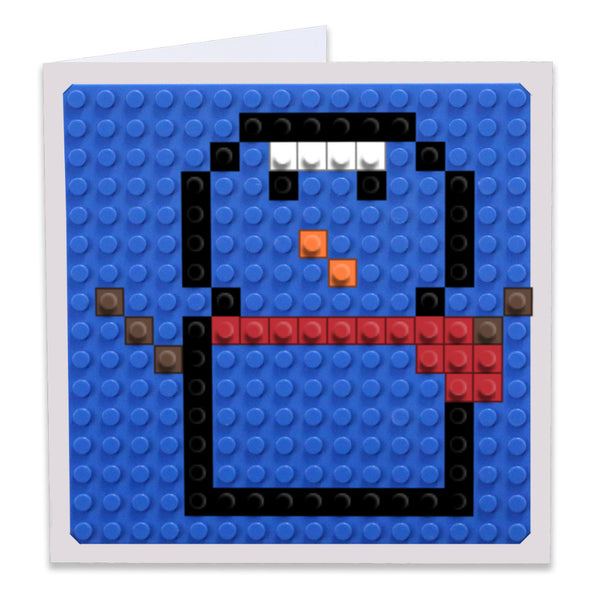 PUPAZZO DI NEVE Greeting Card