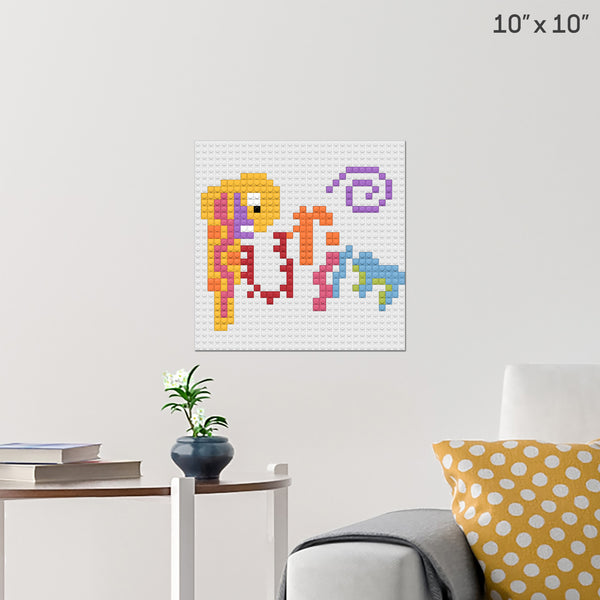 Purim Brick Poster