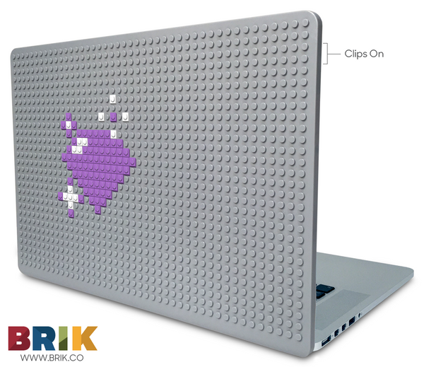 Purple Chaos Emerald Laptop Case