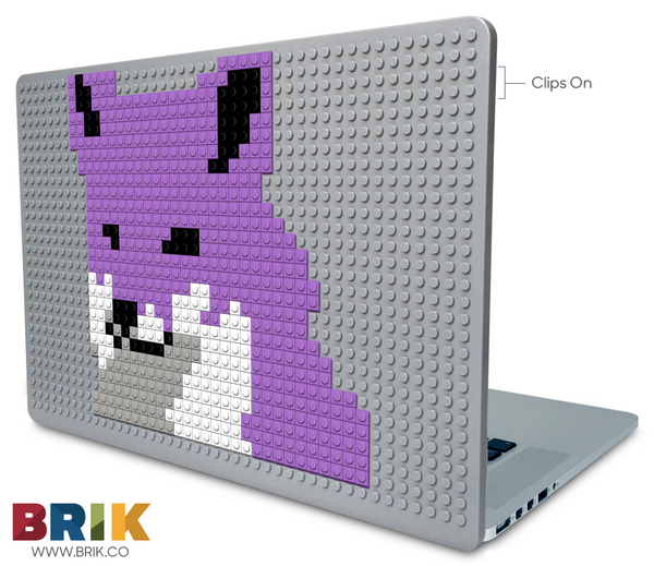 Purple Fox Laptop Case