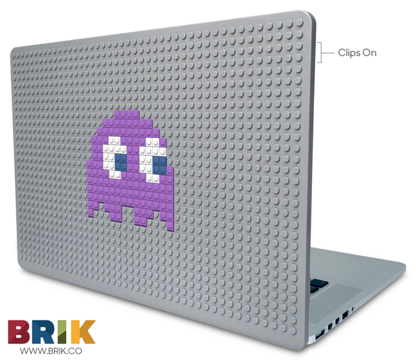 Purple Ghost Laptop Case