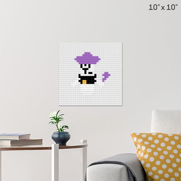 pvz nightcap Brick Poster