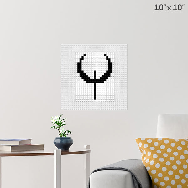 Quake Brick Poster