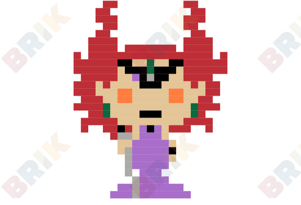 Queen Beryl Pixel Art