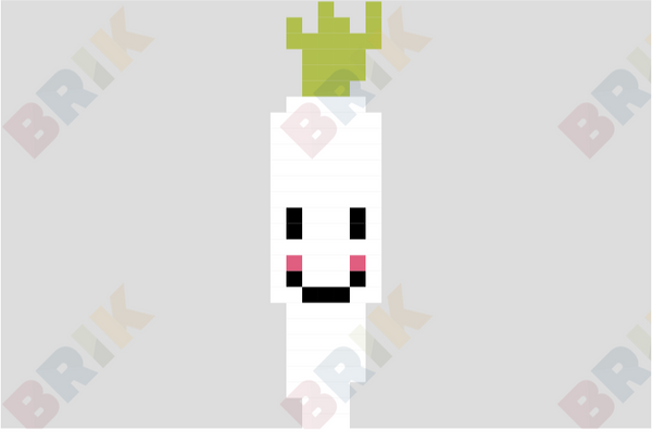 Radish Pixel Art