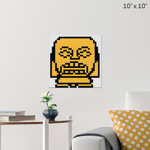Raiders Idol Brick Poster