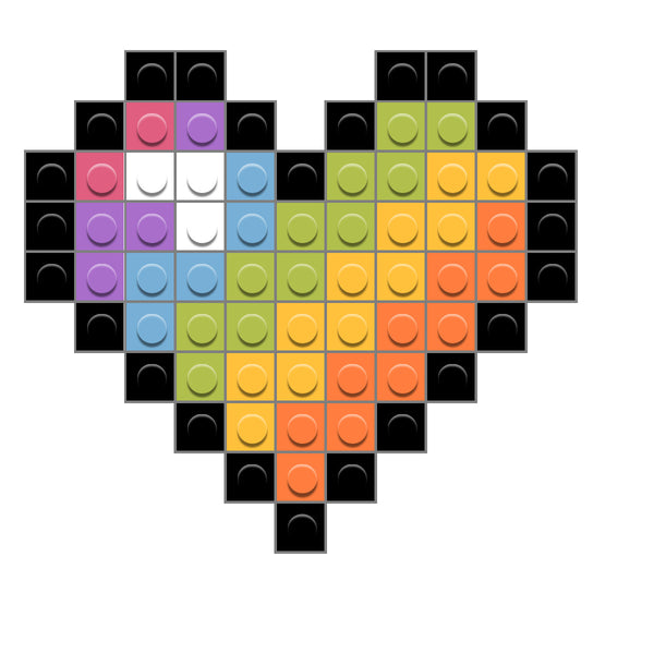 rainbow heart